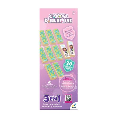 Torre de Madera 3 en 1 Gabby’s Doll House