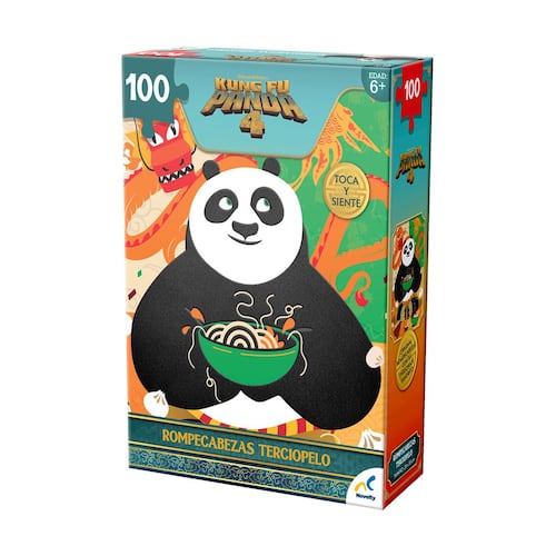 Rompecabezas Especial Aterciopelado Kung Fu Panda 4