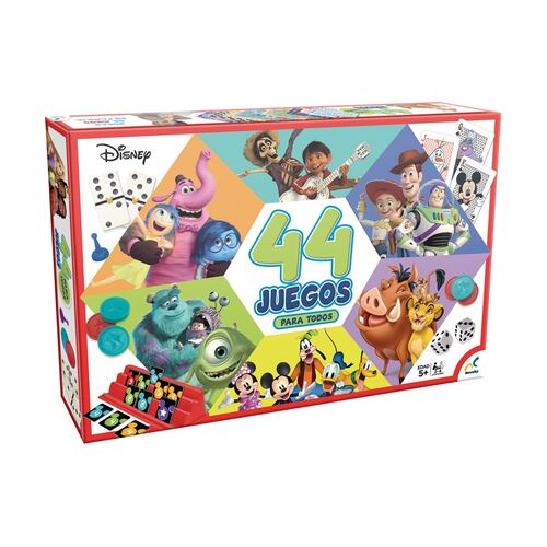 Set 44 Juegos para Todos Disney Pixar Novelty