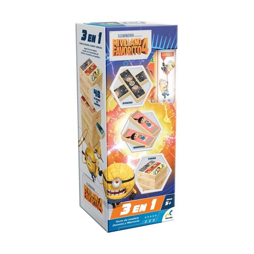 Torre de Madera 3 en 1 Mi Villano Favorito 4 Novelty