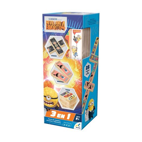 Torre de Madera 3 en 1 Mi Villano Favorito 4 Novelty