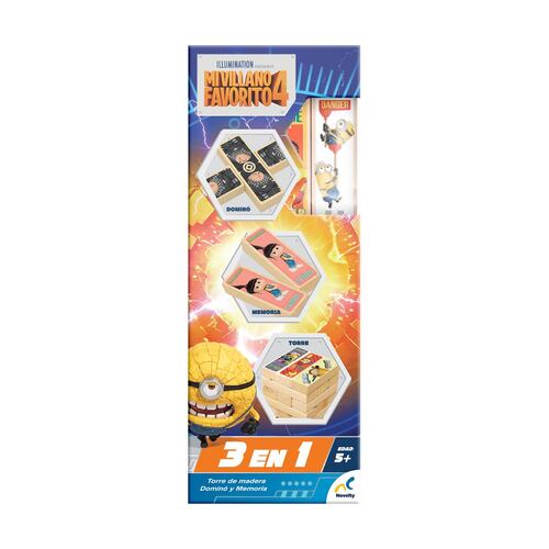 Torre de Madera 3 en 1 Mi Villano Favorito 4 Novelty