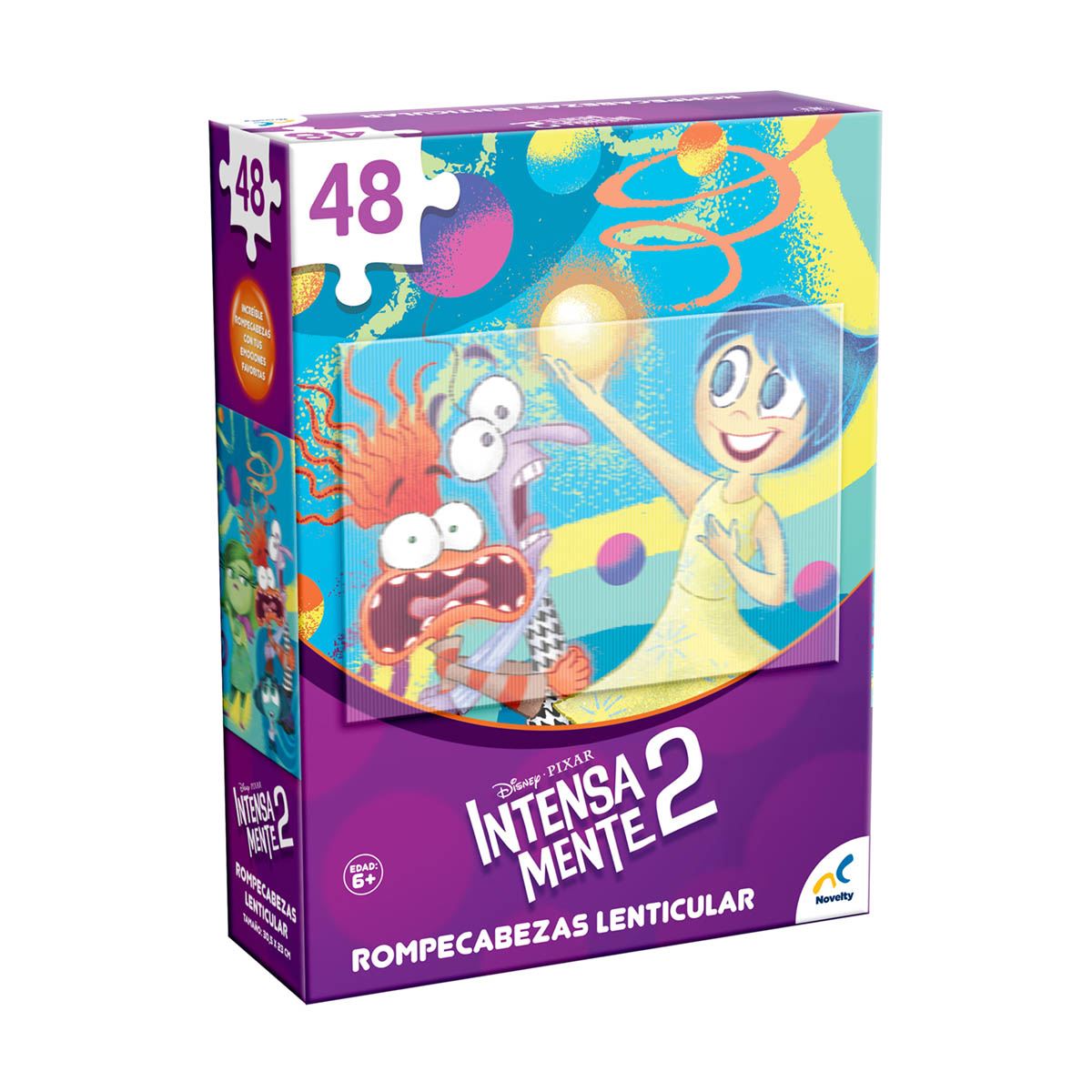 Rompecabezas Lenticular Intensamente Novelty