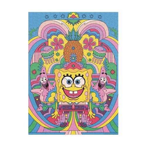 Rompecabezas Coleccionable Bob Esponja B 500 pzs