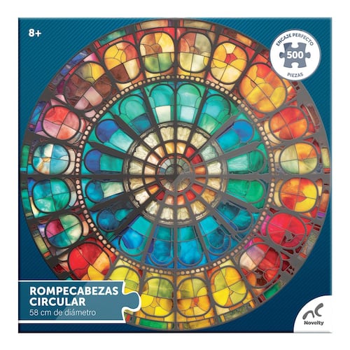 Rompecabezas Circular Vitrales