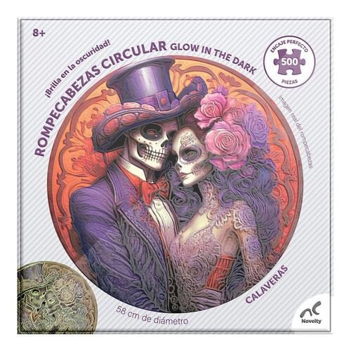 Rompecabezas Circular Catrina