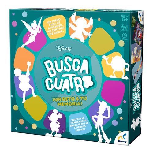 Juegos de Memoria Disney Busca Cuatro