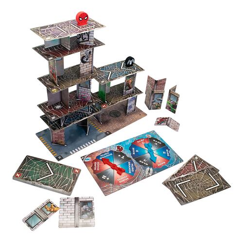Juego de Mesa Infantil Torres Torcidas Spiderman