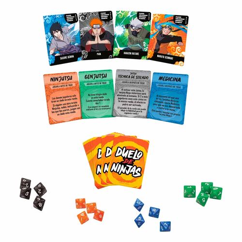 Juego de Mesa Duelo de Ninjas Naruto NOVELTY