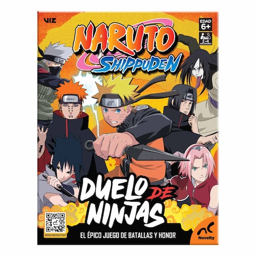 Juego de Mesa Duelo de Ninjas Naruto NOVELTY