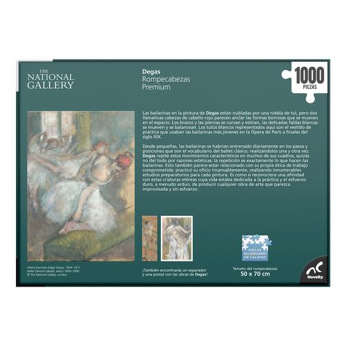 Rompecabezas Premium Degas 1000 piezas