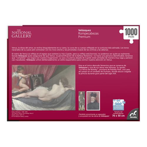Rompecabezas Premium Velazquez 1000 piezas