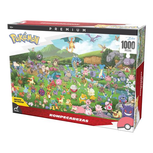 Rompecabezas Premium Pokemon 1000 piezas