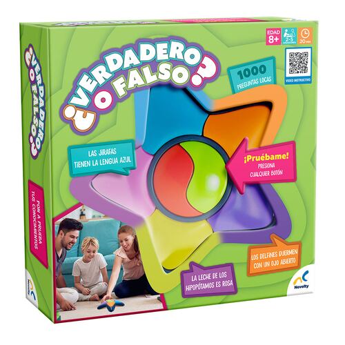 Juego de Mesa Electrónico Verdadero o Falso