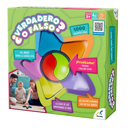 Juego de Mesa Electrónico Verdadero o Falso