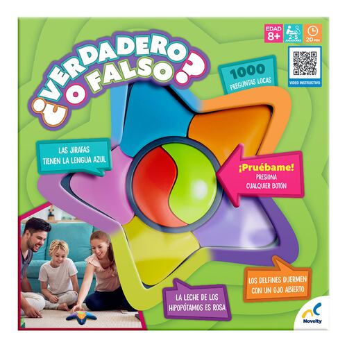 Juego de Mesa Electrónico Verdadero o Falso