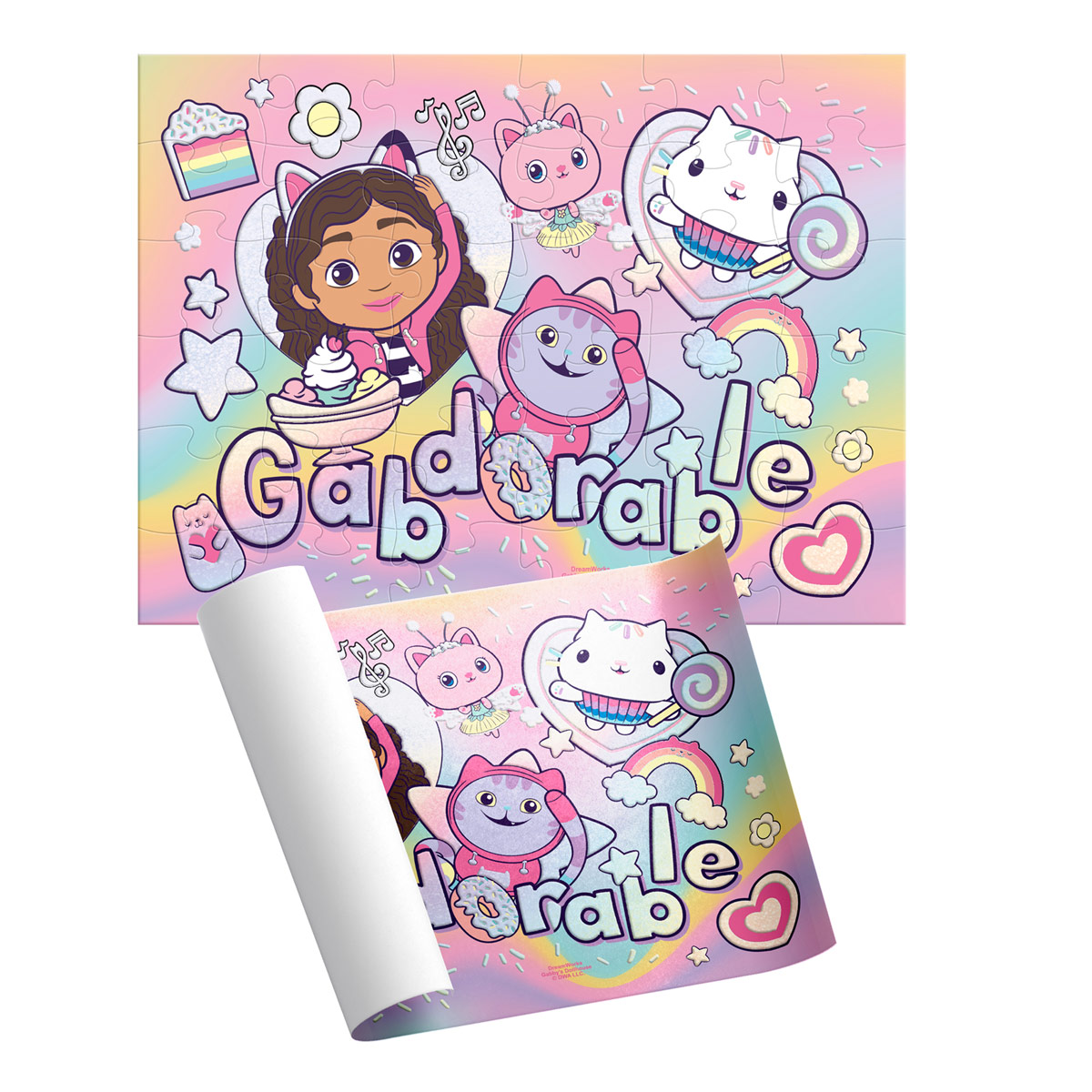 Rompecabezas Infantil Gabby’s Dollhouse 36 piezas