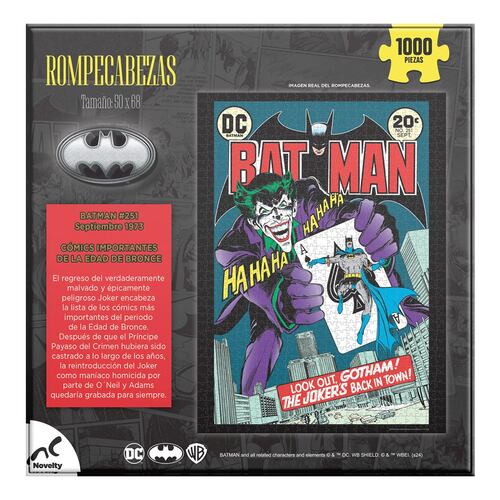 Rompecabezas Coleccionable Joker Comic 1000 piezas
