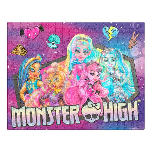 Rompecabezas Monster High Caja Féretro 300 piezas