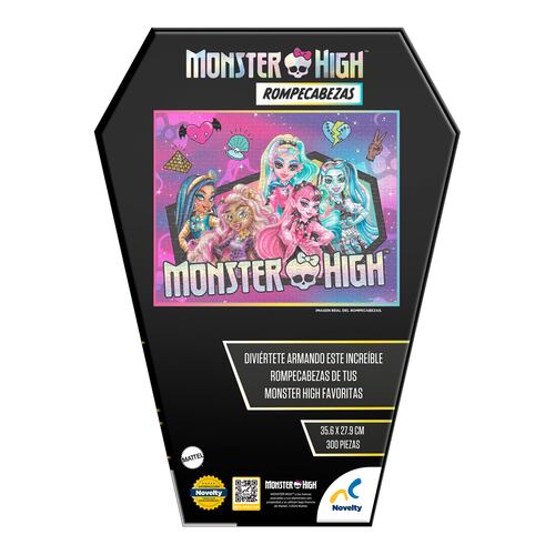Rompecabezas Monster High Caja Féretro 300 piezas