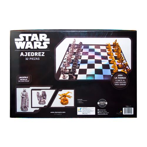 Ajedrez en 3D NOVELTY Coleccionable de Star Wars