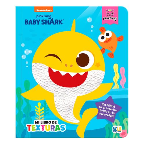 Libro preescolar de texturas baby shark