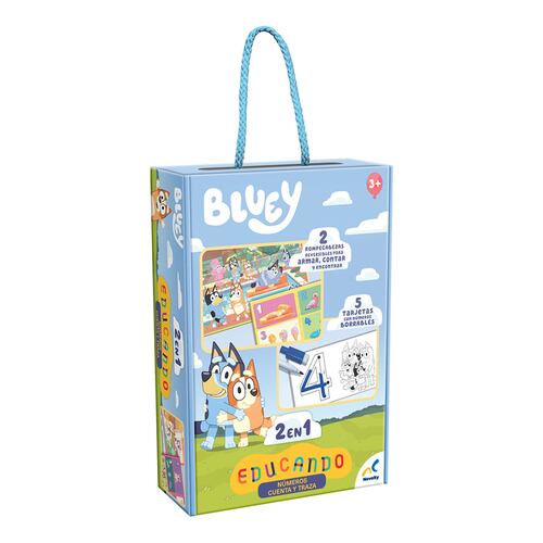 Juego de Mesa Preescolar Educando: Números Cuenta y Traza NOVELTY
