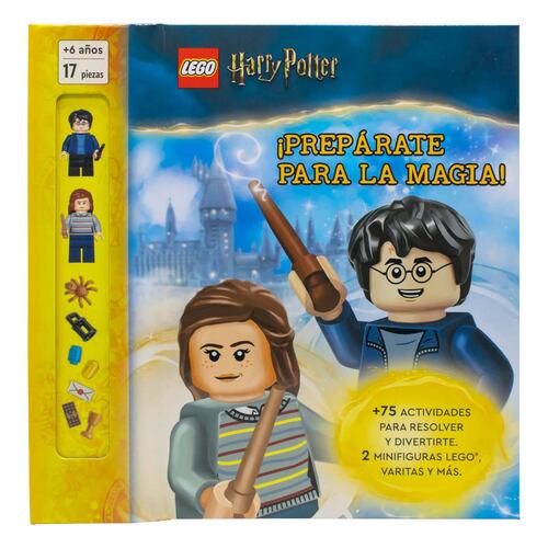 Libro Lego De Actividades Con Mini Figuras Harry Potter