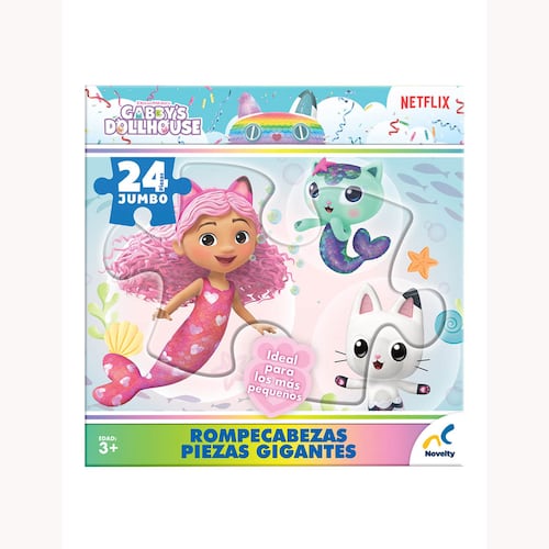 Rompecabezas Piezas Gigantes Gabby´S Dollhouse NOVELTY 24 Piezas