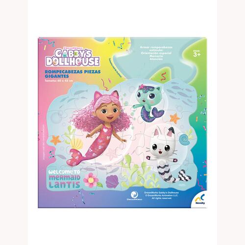 Rompecabezas Piezas Gigantes Gabby´S Dollhouse NOVELTY 24 Piezas