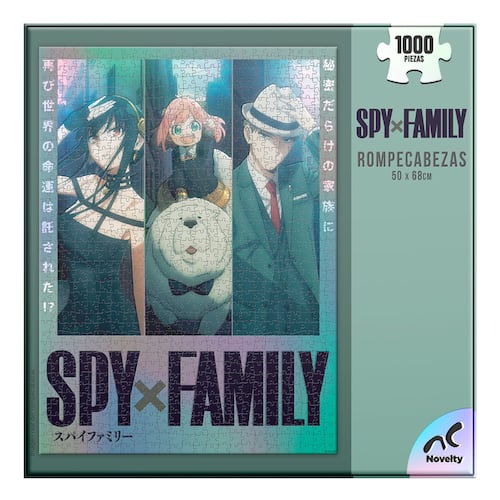 Rompecabezas Coleccionable Spy X Family NOVELTY 1000 Piezas