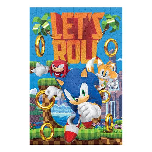 Rompecabezas Lenticular Sonic NOVELTY 300 Piezas