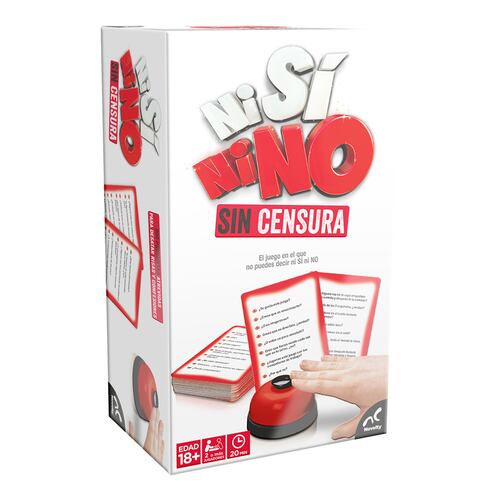 Juego de Mesa Ni Si, Ni No Sin Censura NOVELTY