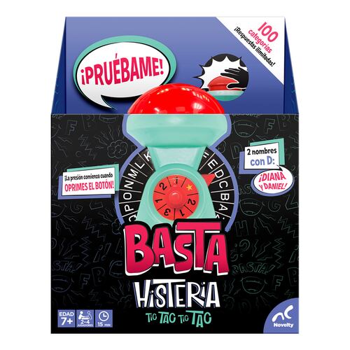 Juego de Mesa Basta Histeria NOVELTY