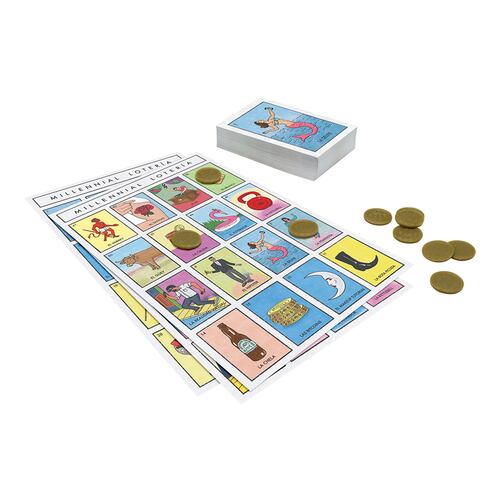Juego de mesa Lotería Milenial NOVELTY