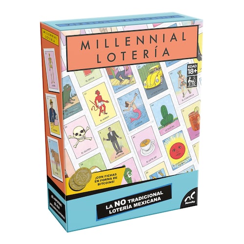 Juego de mesa Lotería Milenial NOVELTY