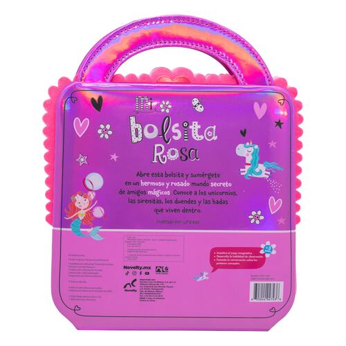 Libro preescolar mi bolsita rosa