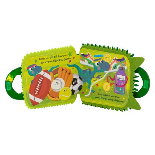 Libro preescolar mi dinomochila escamosa