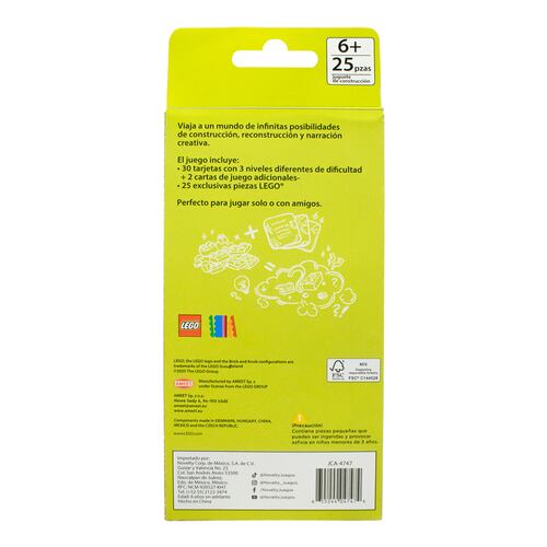 Juego Infantil Recréate Lego Animales NOVELTY