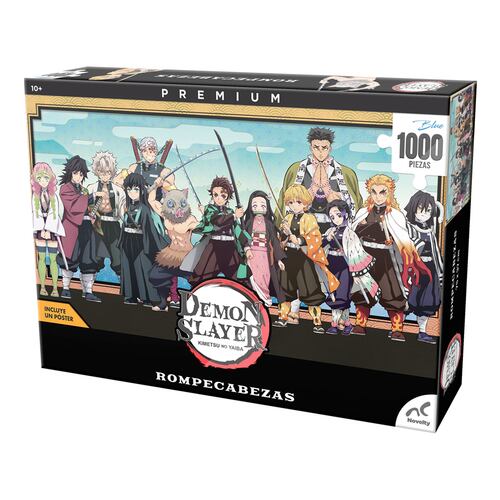 Rompecabezas Coleccionable Premium Demon Slayer NOVELTY 1000 Piezas