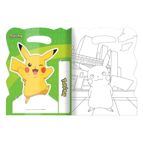 Libro de actividades super color pokémon
