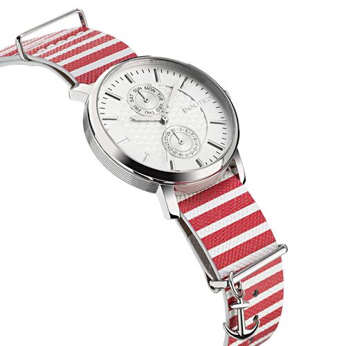 Reloj Nautica Bicolor Para Dama