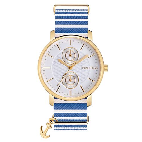 Reloj Nautica Azul Para Dama