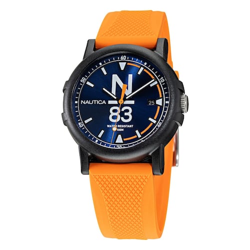 Reloj Nautica N83 NAPEPS103 naranja para caballero