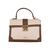 Bolsa Satchel Color Beige Para Mujer Crabtree