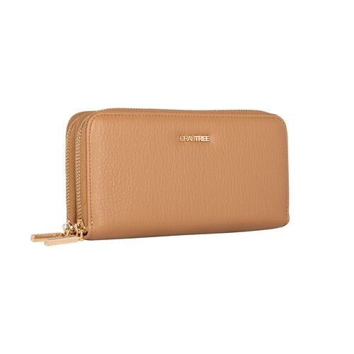 Cartera color camel para Mujer Crabtree