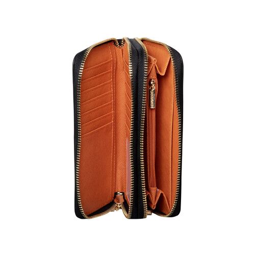 Cartera Crabtree Negra para Mujer
