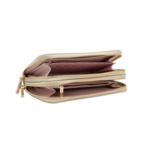 Cartera Crabtree Oro para Mujer