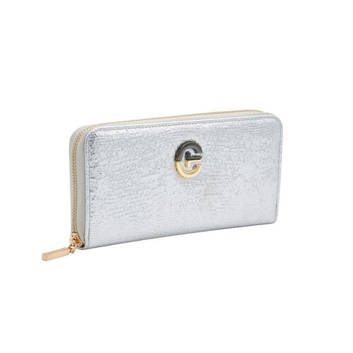 Cartera Crabtree Plata para Mujer