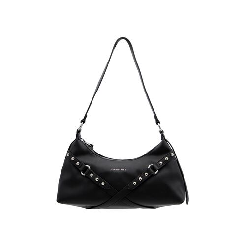Bolsa Baguette Crabtree Negro Para Mujer